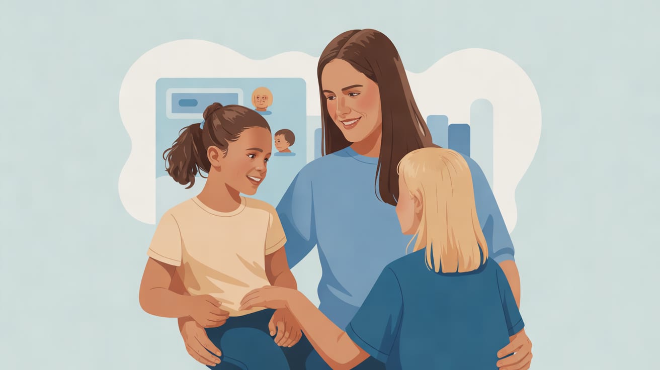 Illustration for Our Approach to ABA Therapy for Mesa Families — Applied behavior analysis therapist